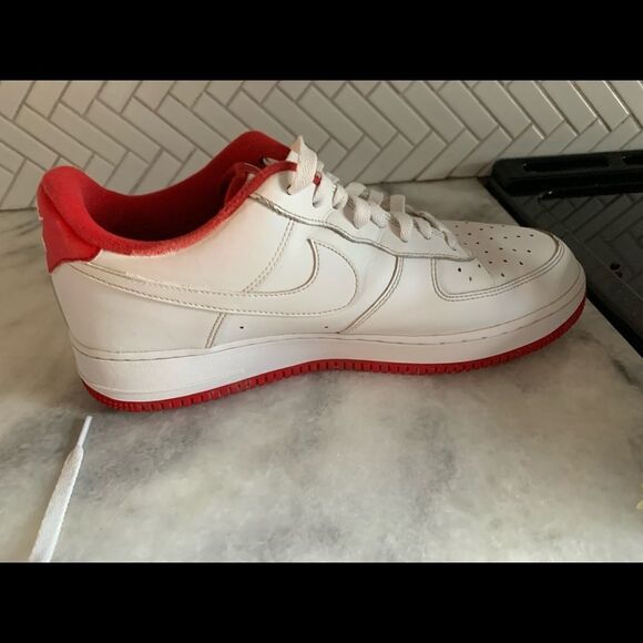 Nike Air Force 1 Low University Red - CD0884-101 - Picture 1 of 10